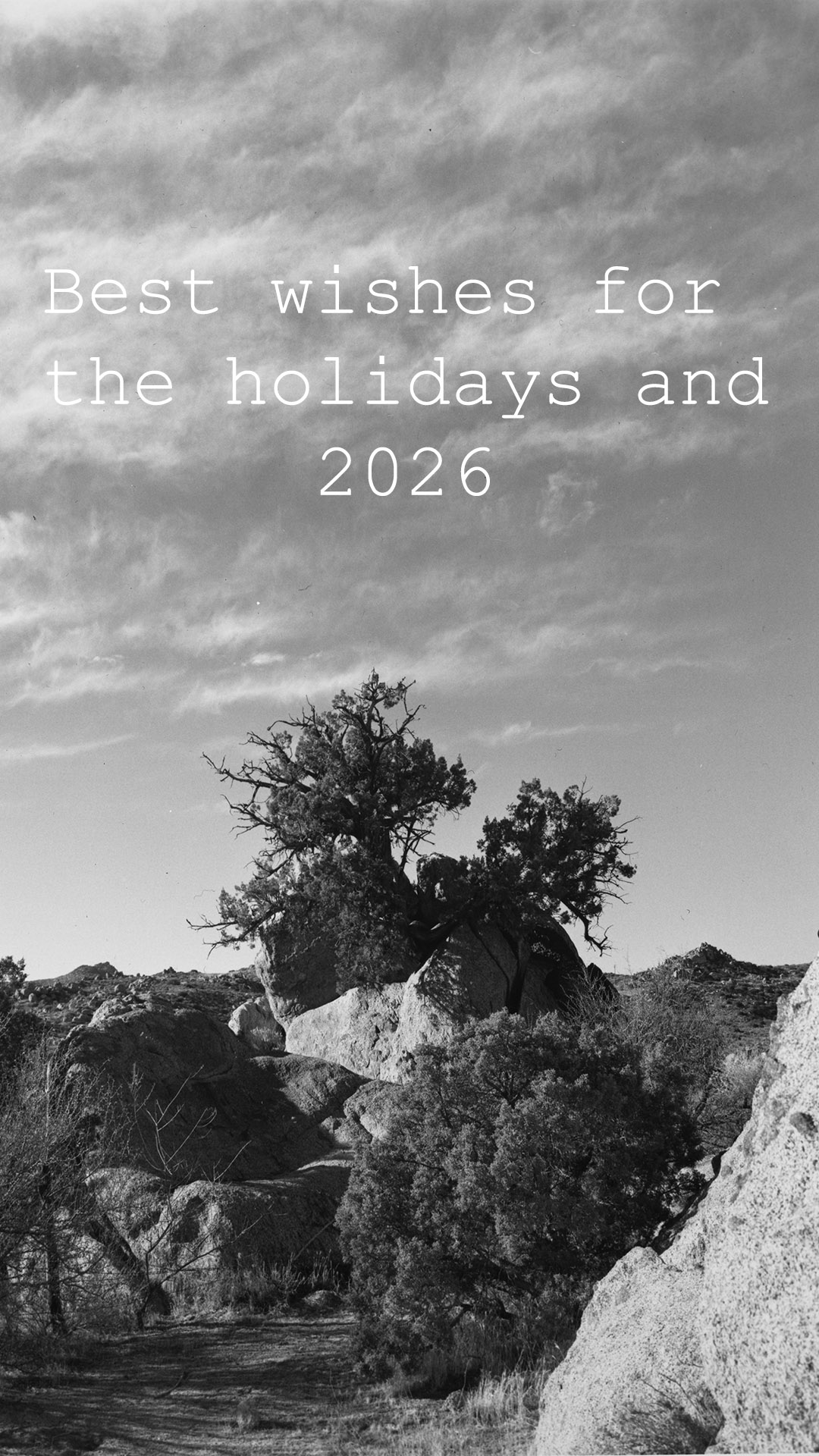 Best wishes for 2026!